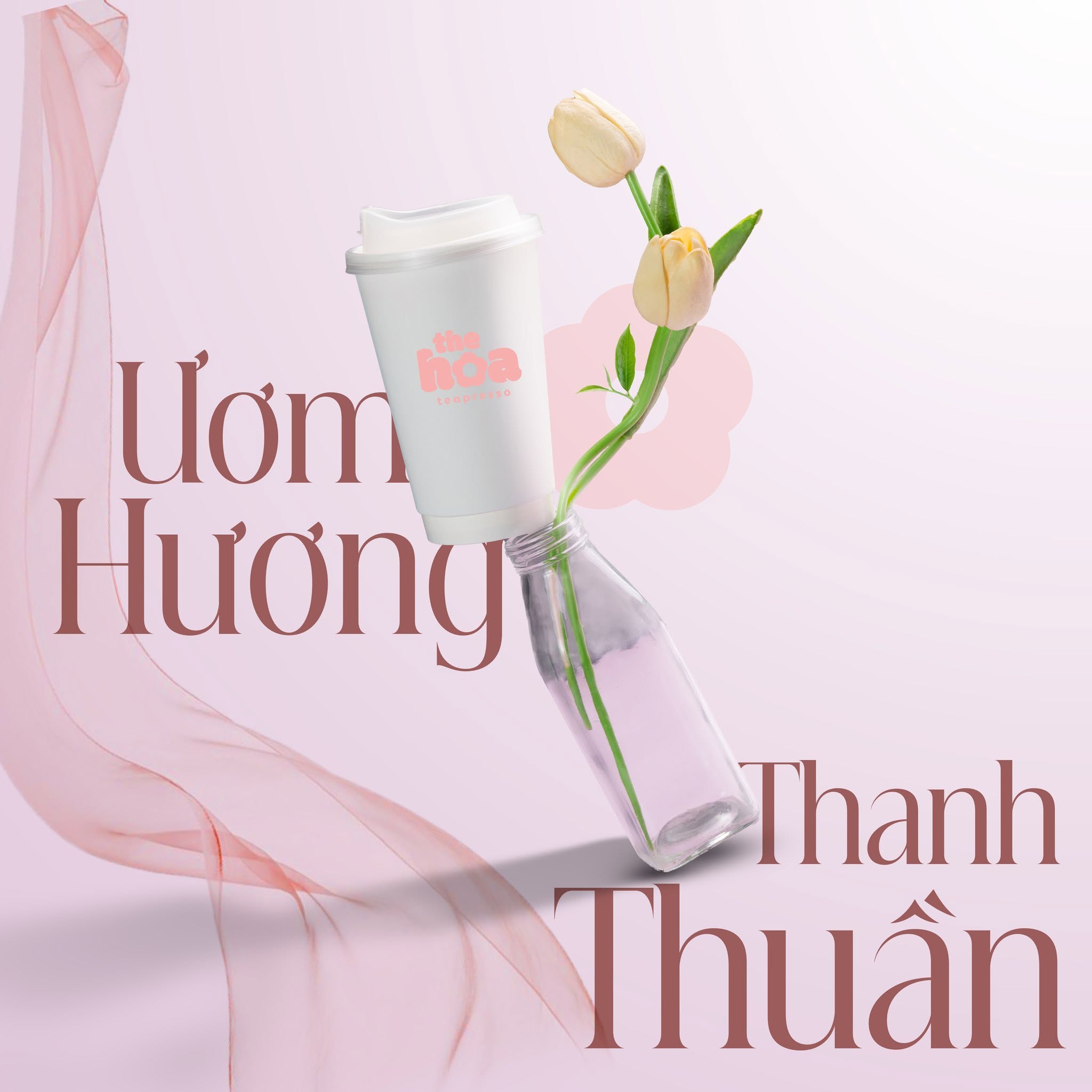 Ly The Hoa và hoa tulip - Ươm Hương Thanh Thuần